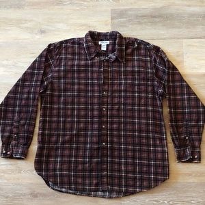 Vintage Cherokee Plaid Button Down Shirt